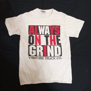 Vintage 90’s Venture Skateboard trucks t shirt S Always On The Grind USA Skate